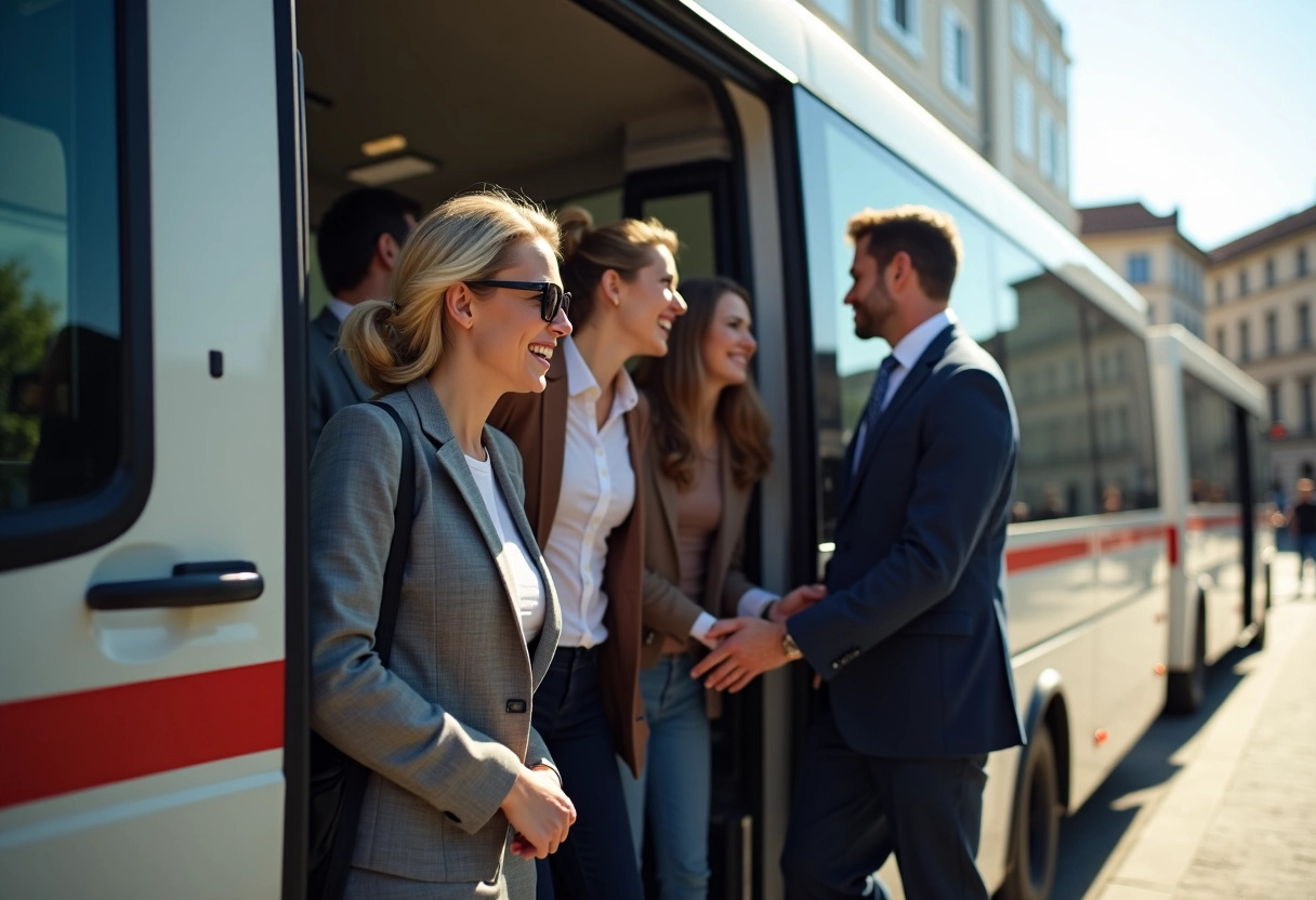 minibus chauffeur lyon