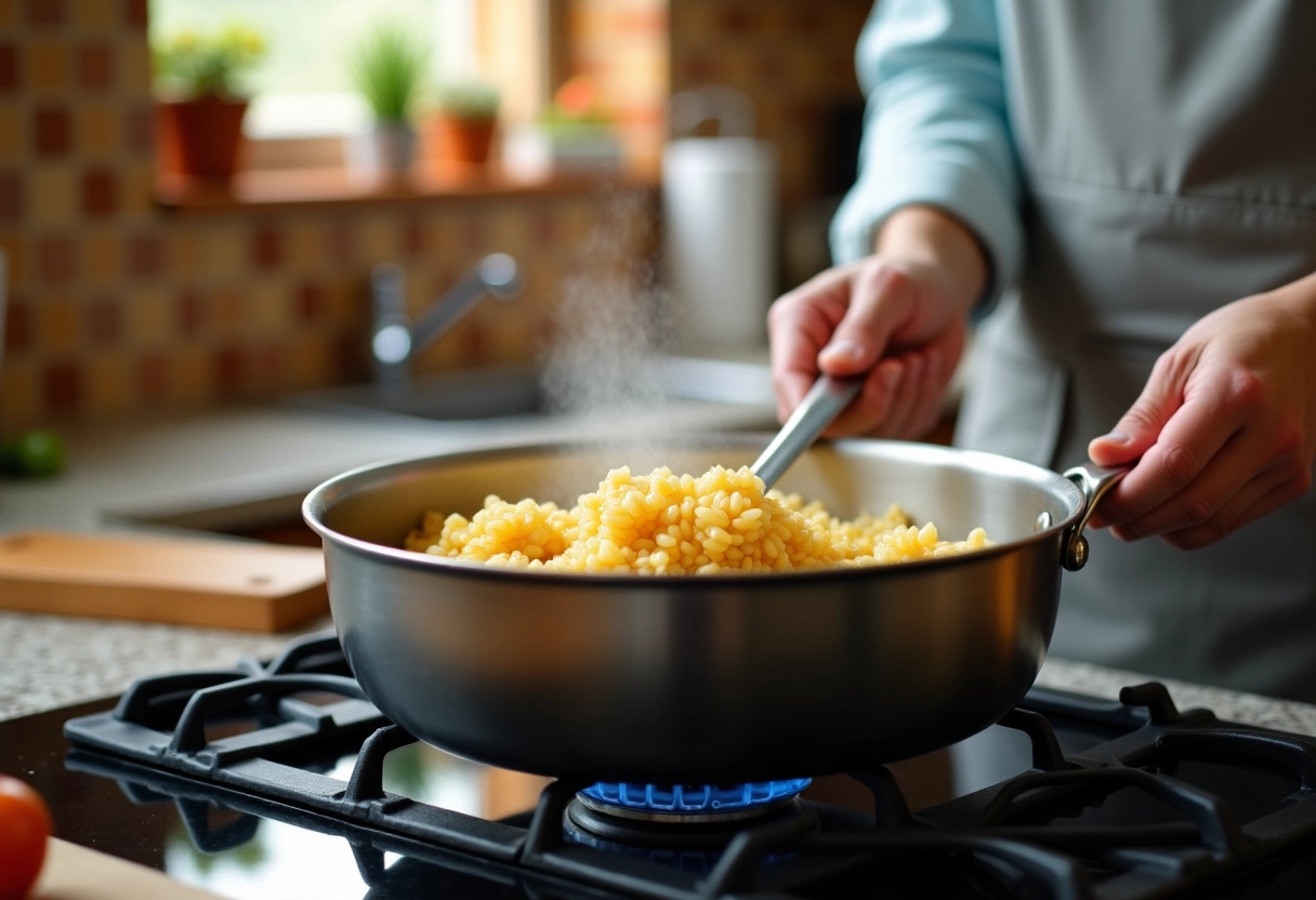 risotto réchauffé